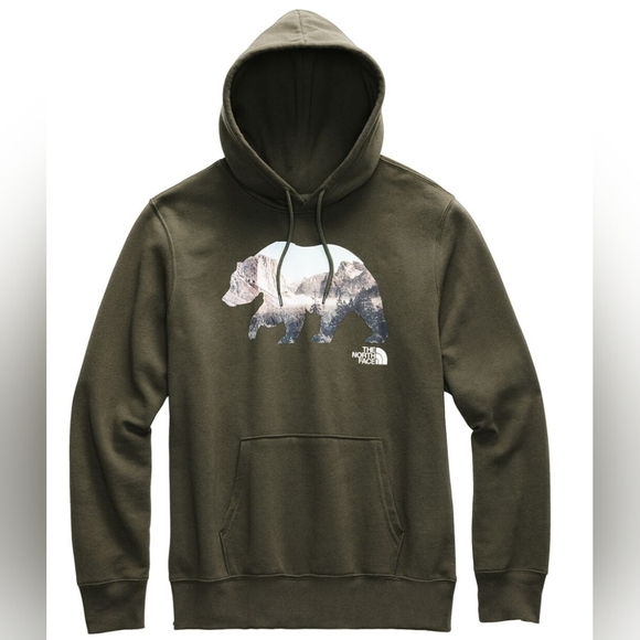 The North Face Other - The North Face Men's Bearinda Pullover Hoodie Olive Green Size M Used Exc